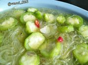 Gambar sayur bening oyong soun