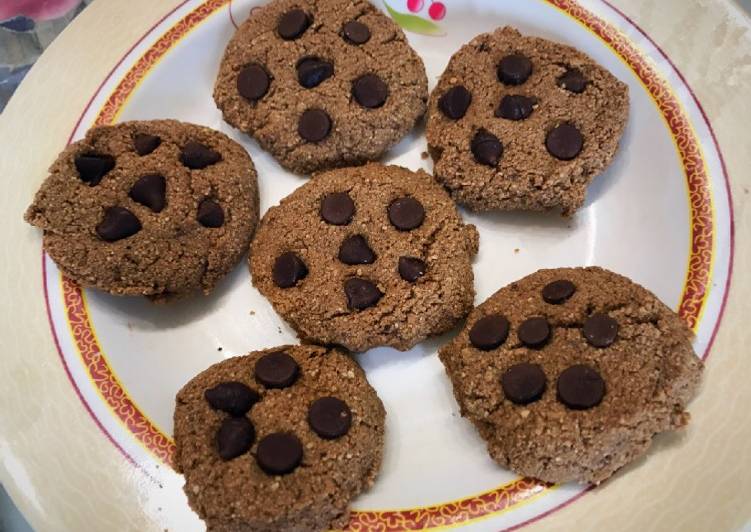 Cookies con chips de chocolate crujientes y deliciosas en 5 minutos!😉🍪 aptas pascuas judías!