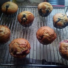 A picture of Muffins - Plain or filled with flavour of your choice.