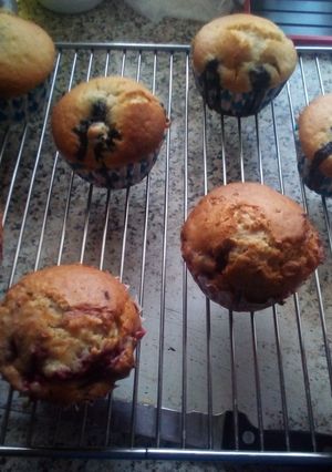 A picture of Muffins - Plain or filled with flavour of your choice.