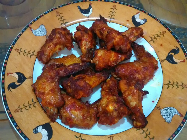 Anti Ribet, Buat Fire chicken wings (sayap panggang pedas) Bunda Pasti Bisa