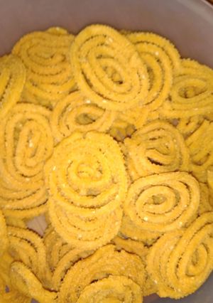 A picture of Chakli.