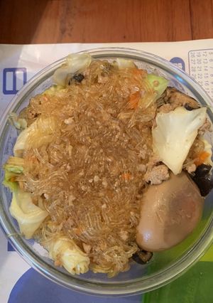 炒冬粉 的食譜成品照片