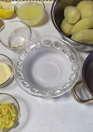 Φωτογραφία της συνταγής Πατάτες φούρνου με σιμιγδάλι