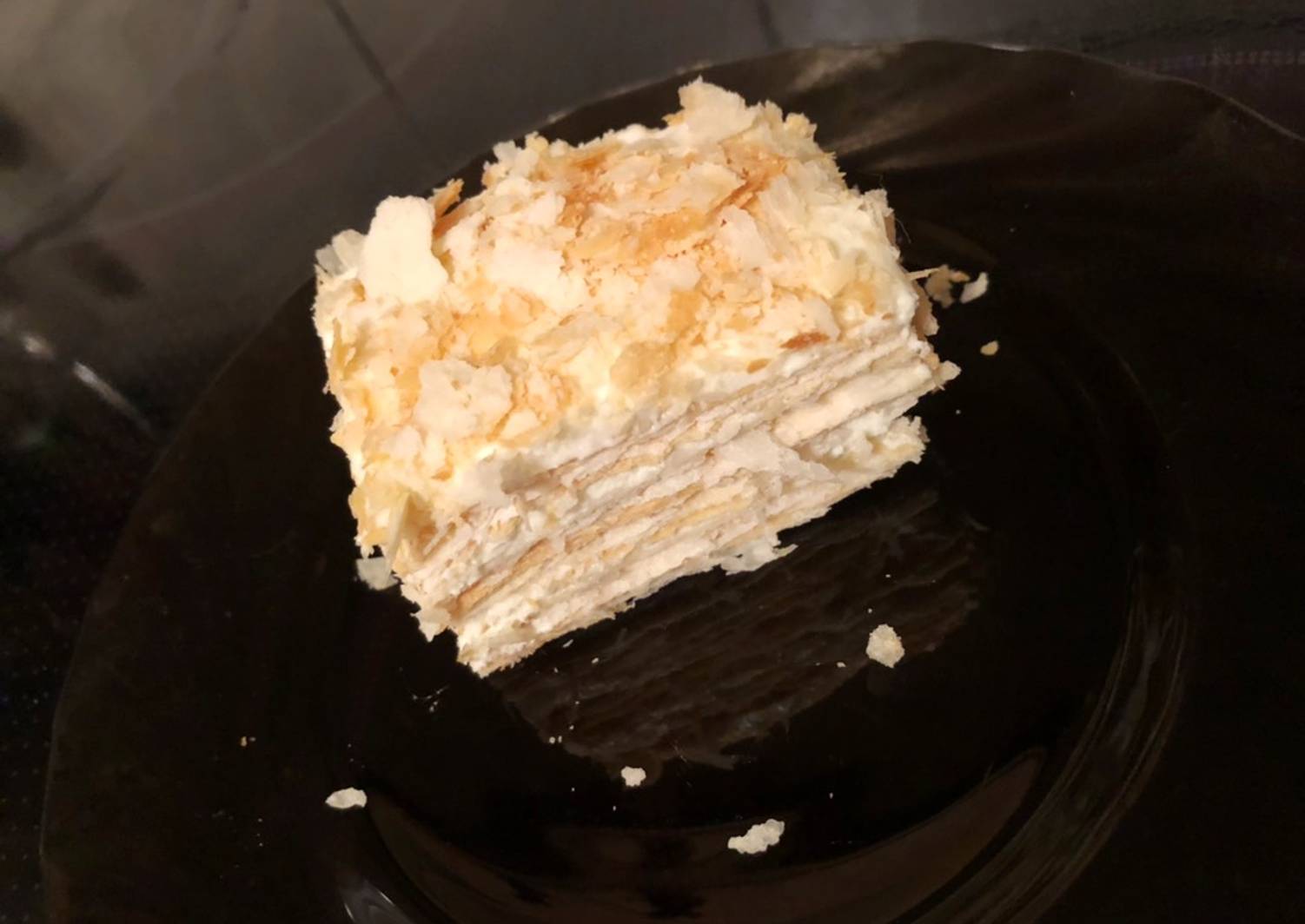 Торт сливочный Наполеон