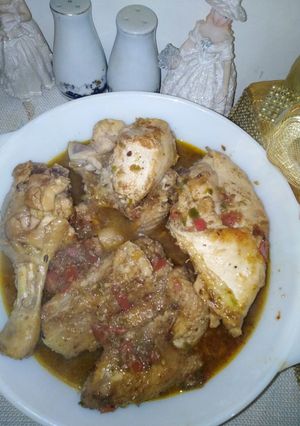 صورة لوصفة فراخ بتتبيله مختلفه 🍗🍗 بدون فرن