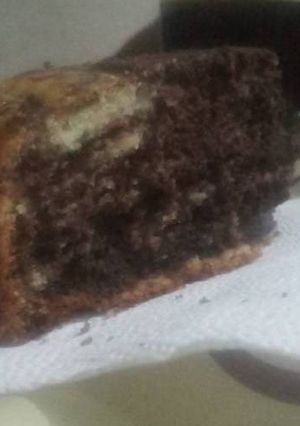 Una foto de Bizcochuelo mármolado