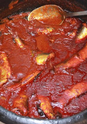 A picture of Fish curry.