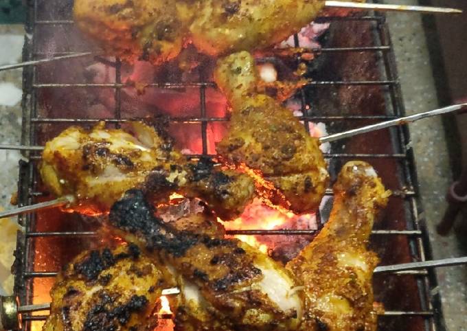 Step-by-Step Guide to Make Favorite Barbecue chicken legs