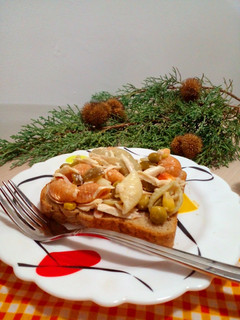 عکسی از دستور سالاد ماکارونی ساده