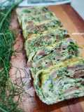 Omelette Sosis Daun Dill