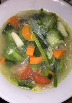 Foto resep Sup oyong segar