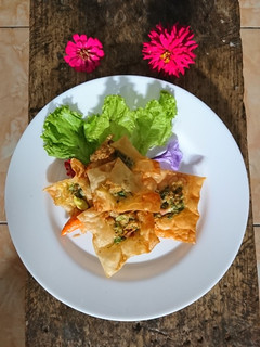 Foto resep Gorengan kulit pangsit
