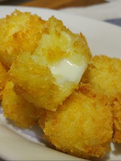 Foto resep Cheesy potato ball simple