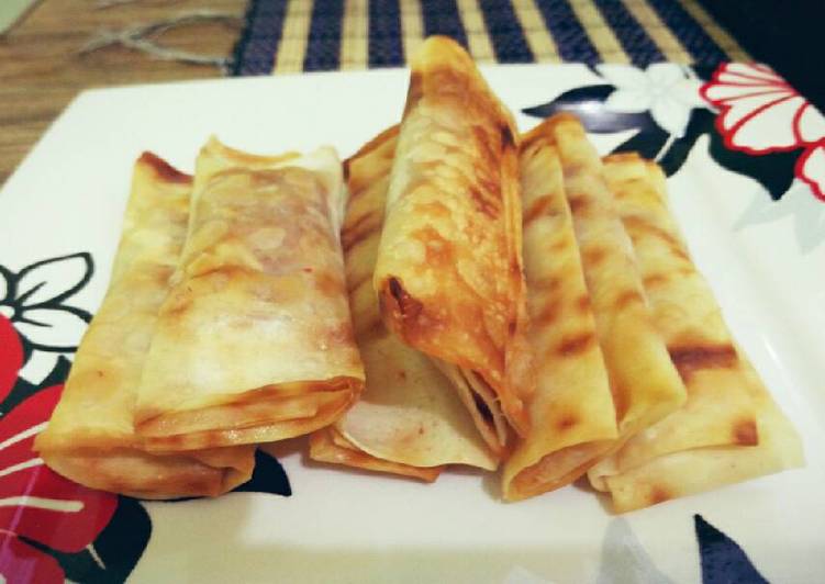 pangsit kornet simple