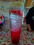 Strowberry ice pop