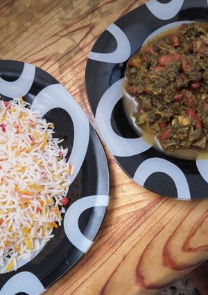 عکسی از دستور خورشت کرفس
