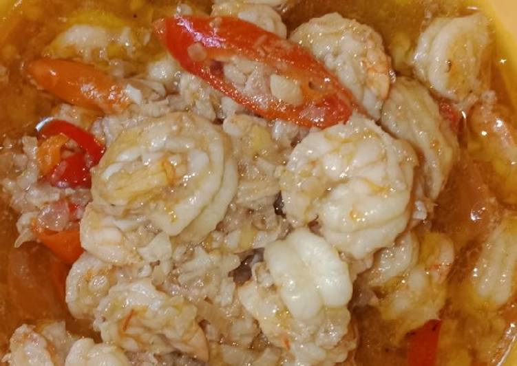 Resep Udang Asam Manis Bumbu Simple yang Enak Banget