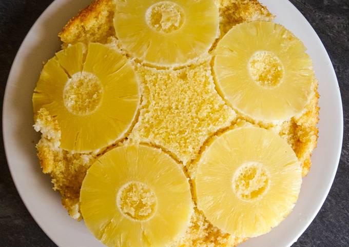 Gâteau à l'ananas express