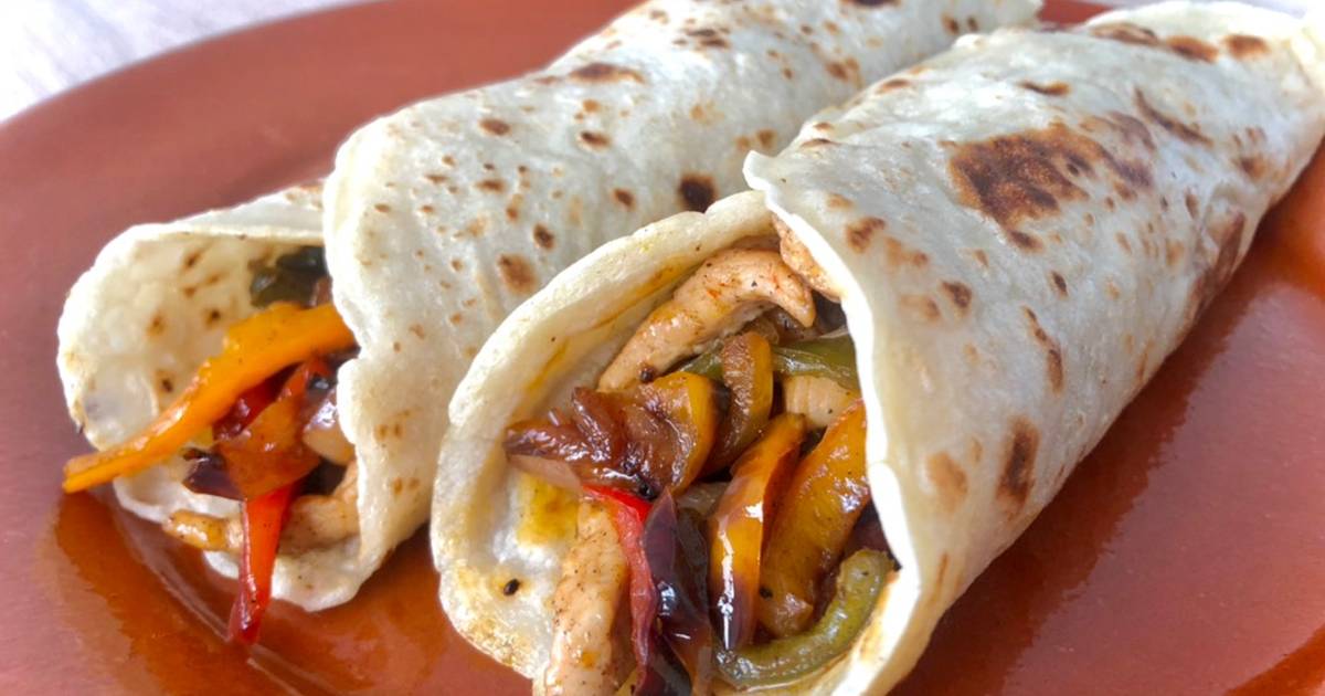 Fajitas de verduras 768 recetas caseras Cookpad