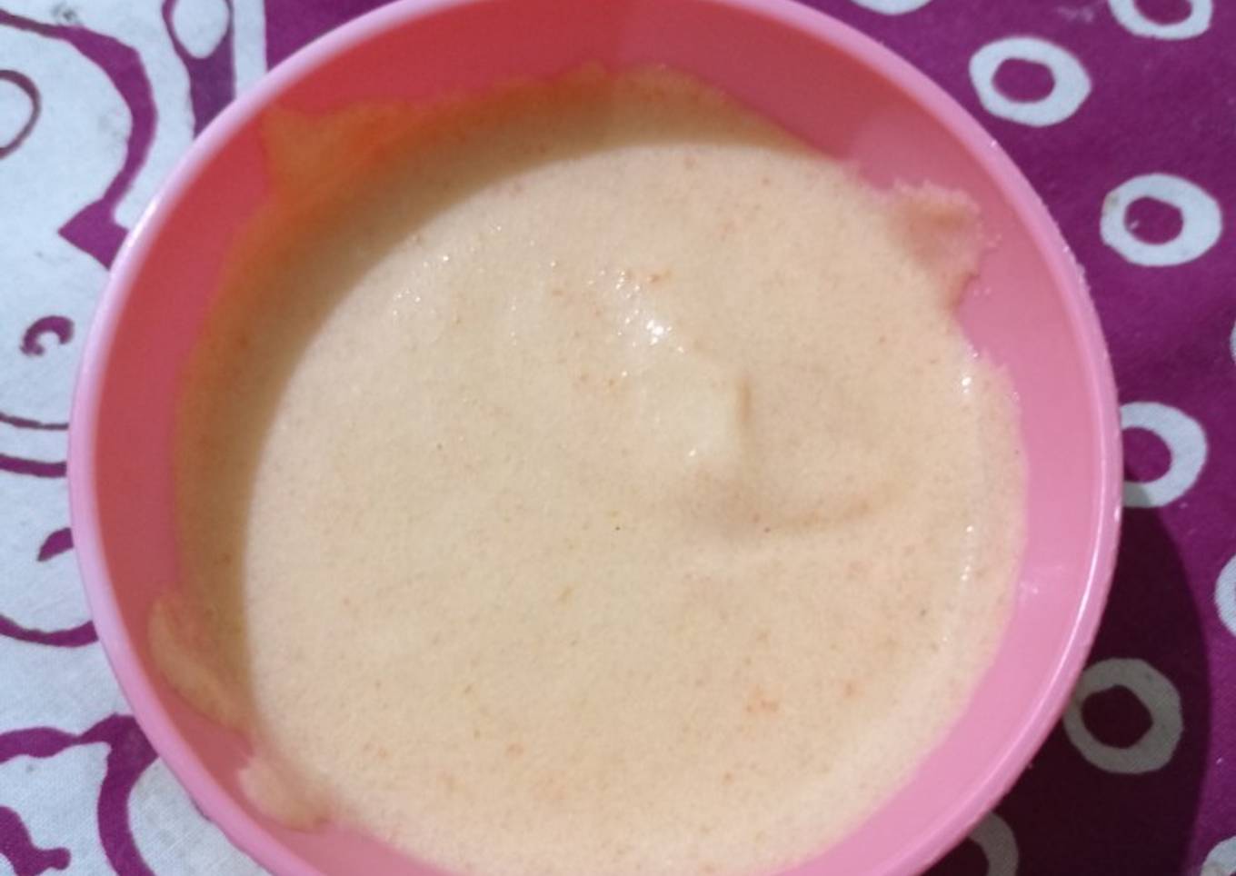 MPASI salmon telur