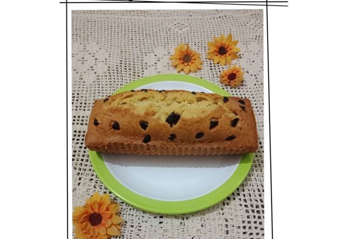 Bagaimana cara bikin Bolu Panggang Kismis [ Takaran Sendok, No mixer ]  gurih