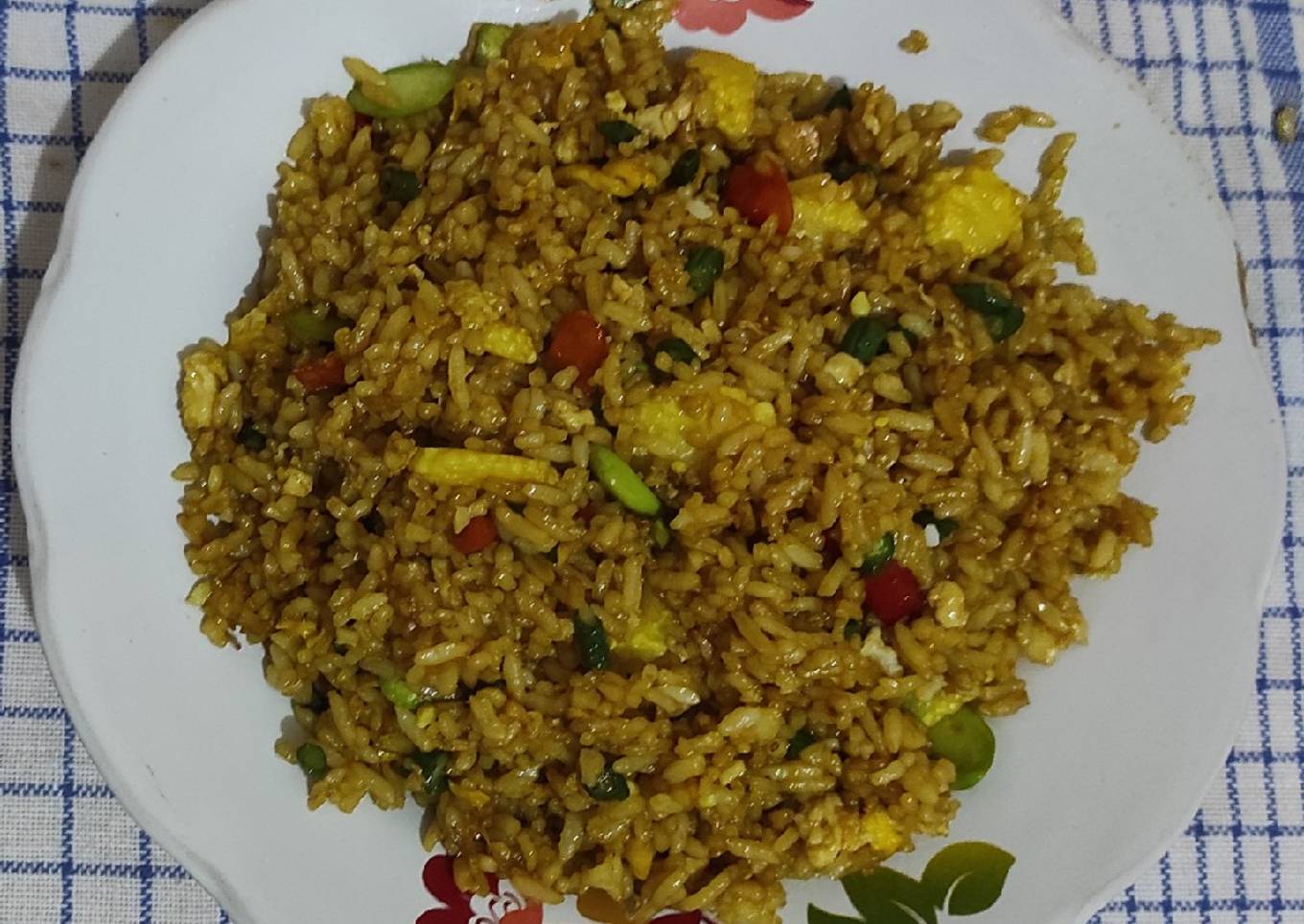 Nasi Goreng Pete kacang Panjang