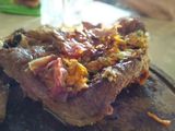 Tapa de asado rellena a la parrilla
