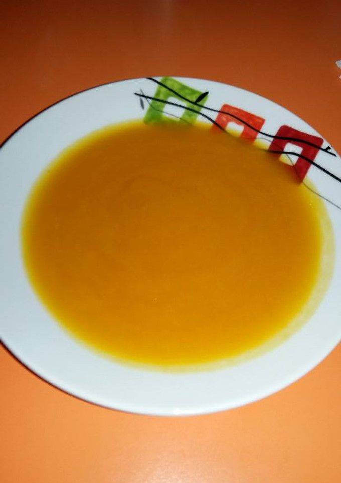 Una foto de Sopa crema de calabaza