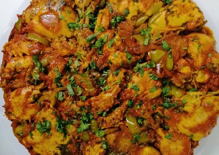 المقلوبه بالدجاج والخضار 🥔🌶️🍗🍅