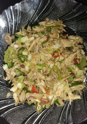 Foto resep Tongkol Suwir Pedas Simple