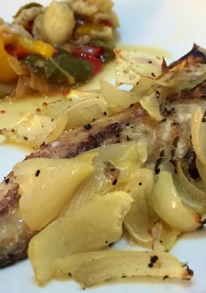 Foto principal de Caballa al horno fácil fácil y no podía estar más rica - Para diabéticos