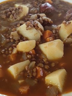 Una foto de Lentejas con chorizo