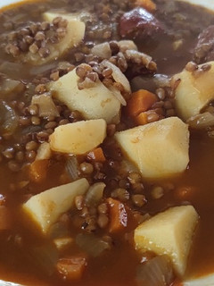 Una foto de Lentejas con chorizo