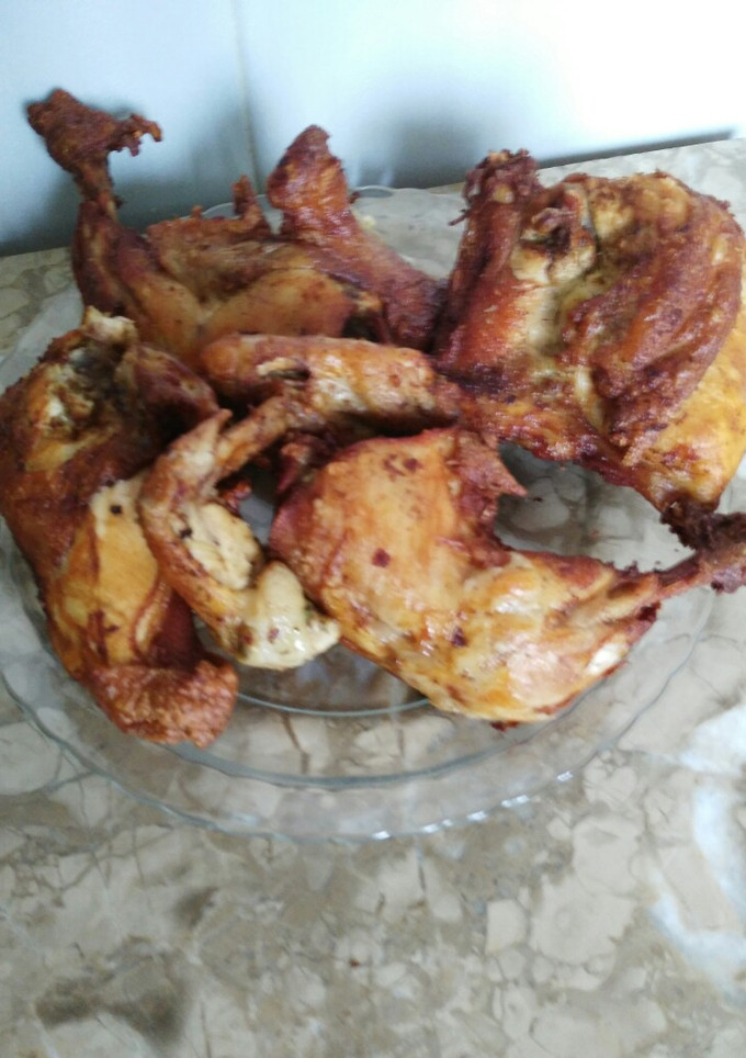 Una foto de Pollos marinados y fritos
