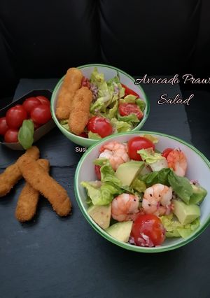 Foto resep Avocado Prawn Salad