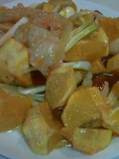 Una foto de Ensalada de naranja