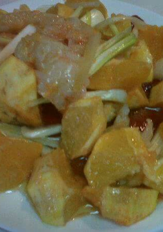 Una foto de Ensalada de naranja