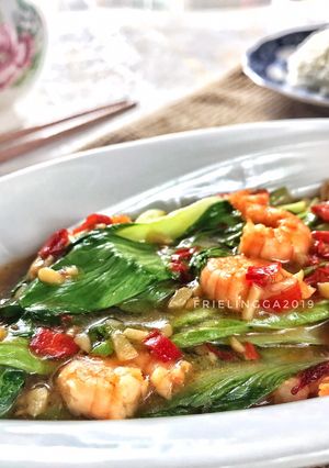 Foto resep Tumis Baby Pokchoy Pedas