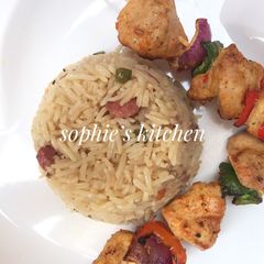 A picture of Teriyaki Rice.