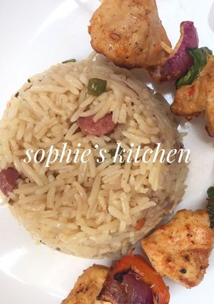 A picture of Teriyaki Rice.