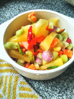 Foto resep Acar Segar : Timun Wortel Nenas