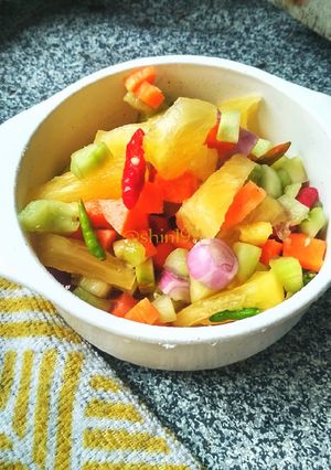 Foto resep Acar Segar : Timun Wortel Nenas