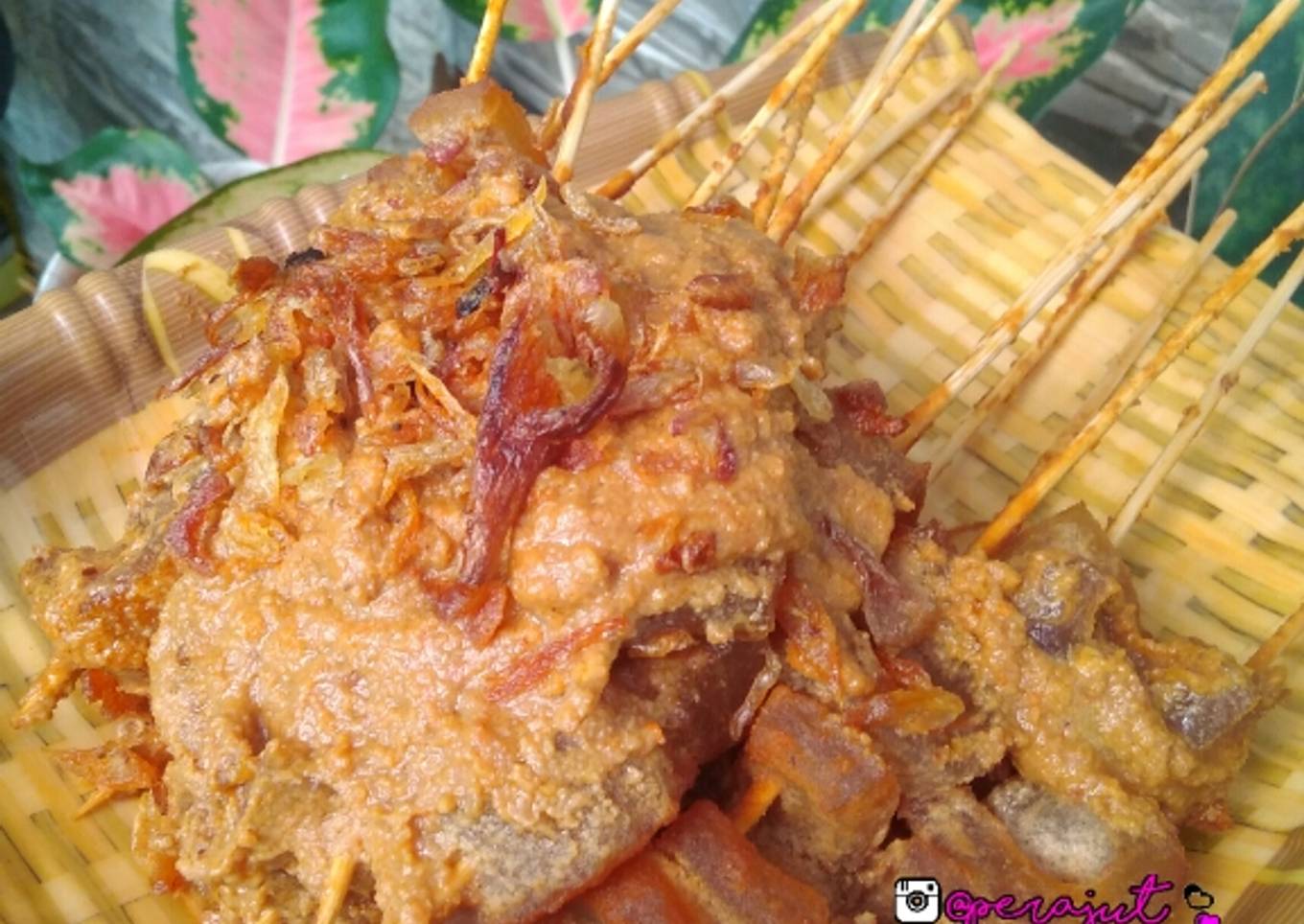 Resep Sate Kikil Bumbu Kacang