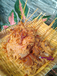 Foto resep Resep Sate Kikil Bumbu Kacang