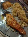 Churrasquito de pollo con arrocito