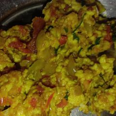 A picture of Paneer bhurji.