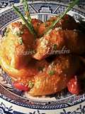 Lumaconis en salas de piquillos y parmesano