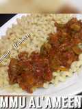 Pasta and vegetables sauce
