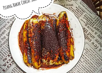 Resep Mudah Pisang Bakar Coklat Saus Milo Sedap Nikmat